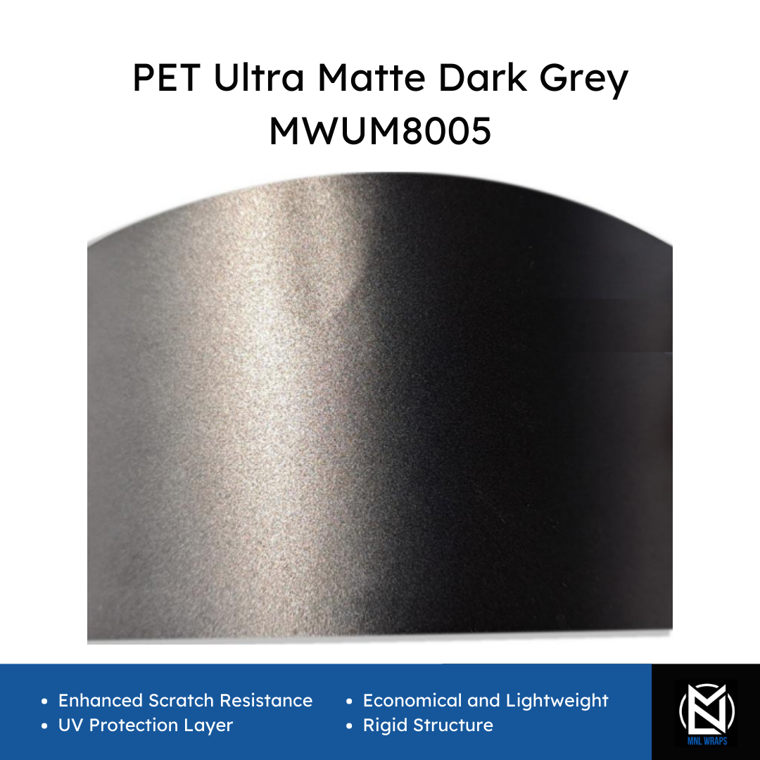 PET Ultra Matte Dark Grey MWUM8005