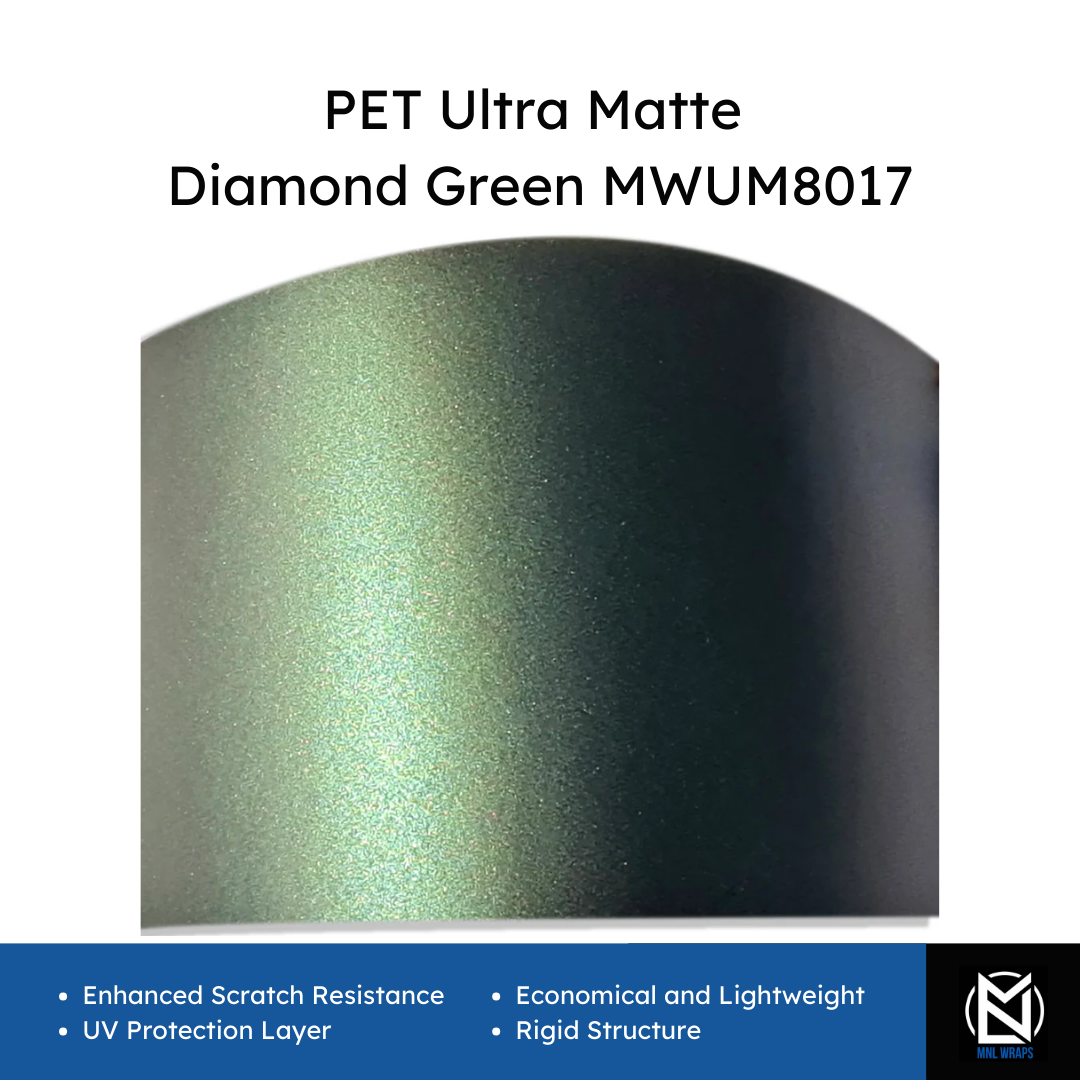 PET Ultra Matte Diamond Green MWUM8017